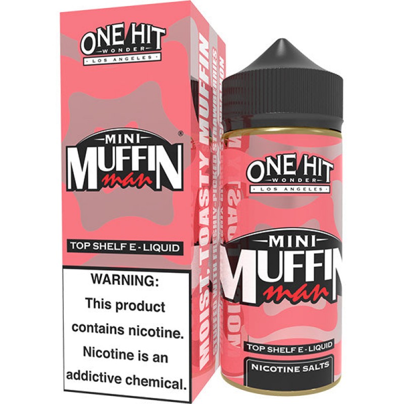 One Hit Wonder E-Liquid, Mini Muffin Man, 100mL