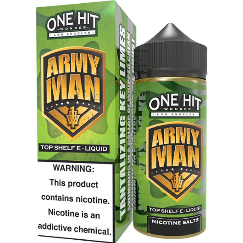 One Hit Wonder E-Liquid, Army Man, 100mL