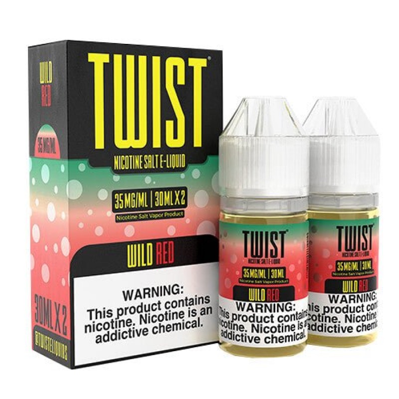 Twist SALTS - Wild Red Twin Pack eJuice