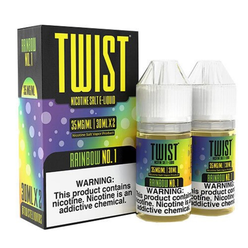 Twist SALTS - Rainbow No. 1 Twin Pack eJuice