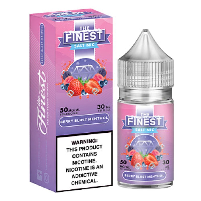 The Finest E-Liquid Synthetic SALTS - Berry Blast Menthol