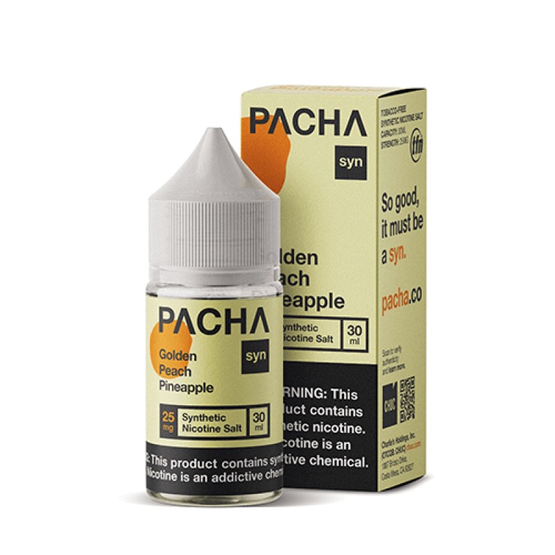 Pacha SYN Salts - Golden Peach Pineapple