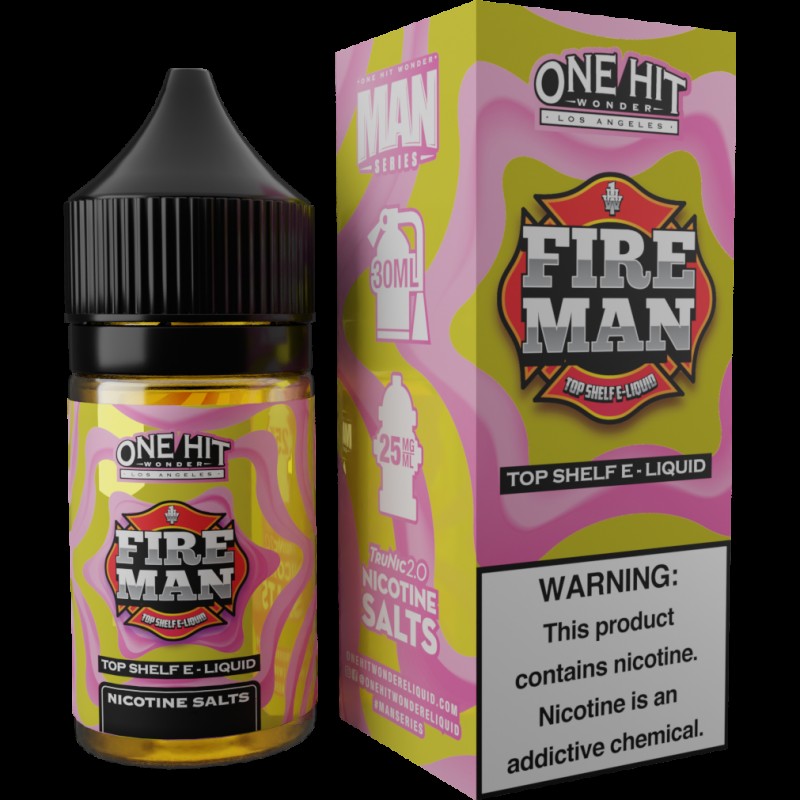 One Hit Wonder Salts, Fire Man, 30mL