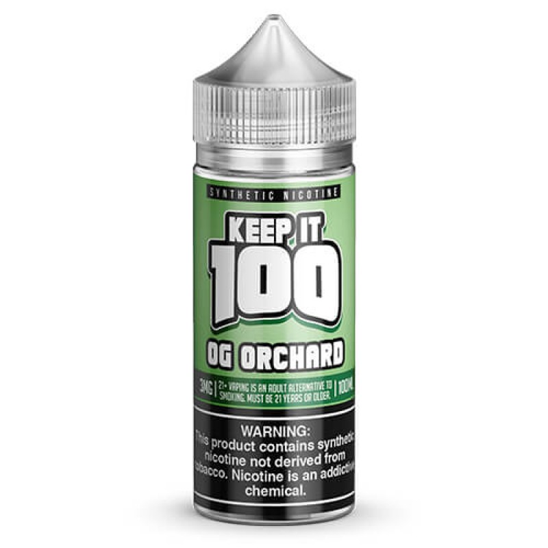 Keep It 100 Synthetic E-juice - OG Orchard