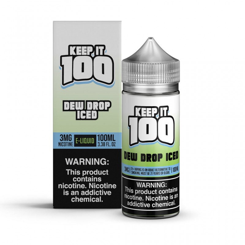 Keep It 100 Synthetic E-juice - Dew Drop Iced