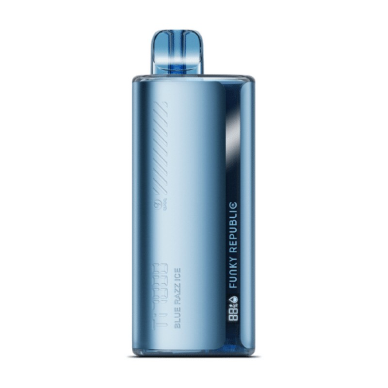 Funky Republic Ti7000 by E.B. Designs - Disposable Vape Device - Blue Razz Ice