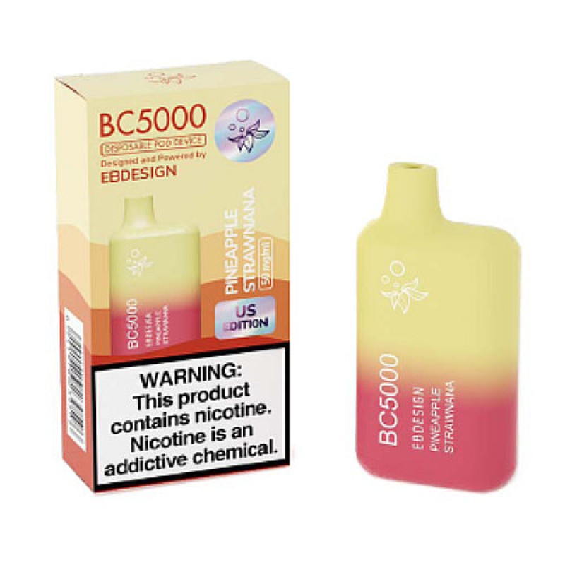 E.B. Design BC5000 - Disposable Vape Device - Pineapple Strawnana