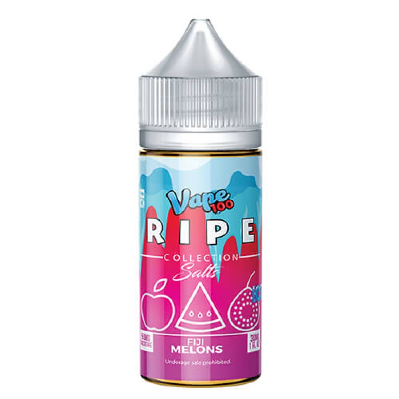 Ripe Collection on Ice by Vape 100 Nic Salts - Fiji Melons on Ice