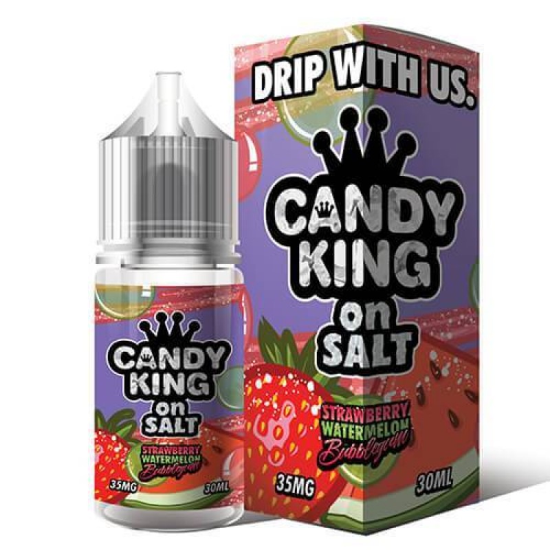 Candy King On Salt Synthetic - Strawberry Watermelon Bubblegum