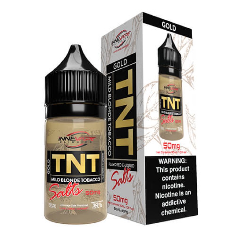 Innevape Tobacco-Free Salts - TNT The Next Tobacco Gold Menthol