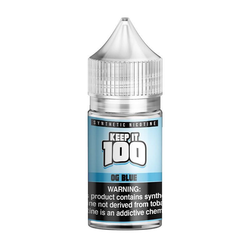 Keep it 100 Synthetic E-juice Salts - OG Blue