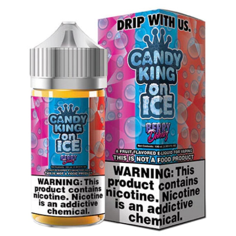 Candy King On Ice eJuice Synthetic - Berry Dweebz On Ice