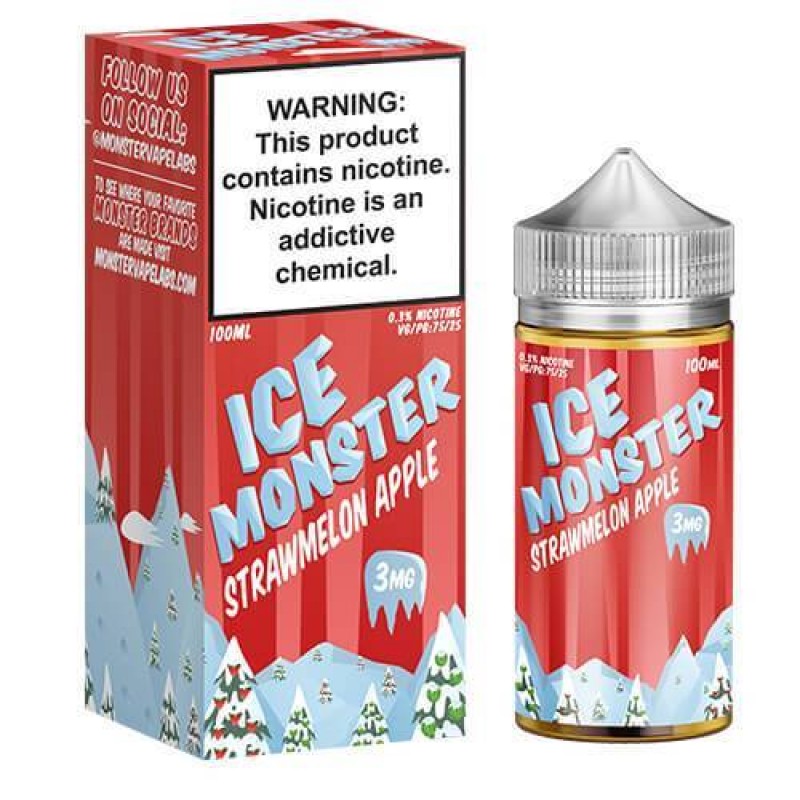 Ice Monster Synthetic - Strawmelon Apple Ice