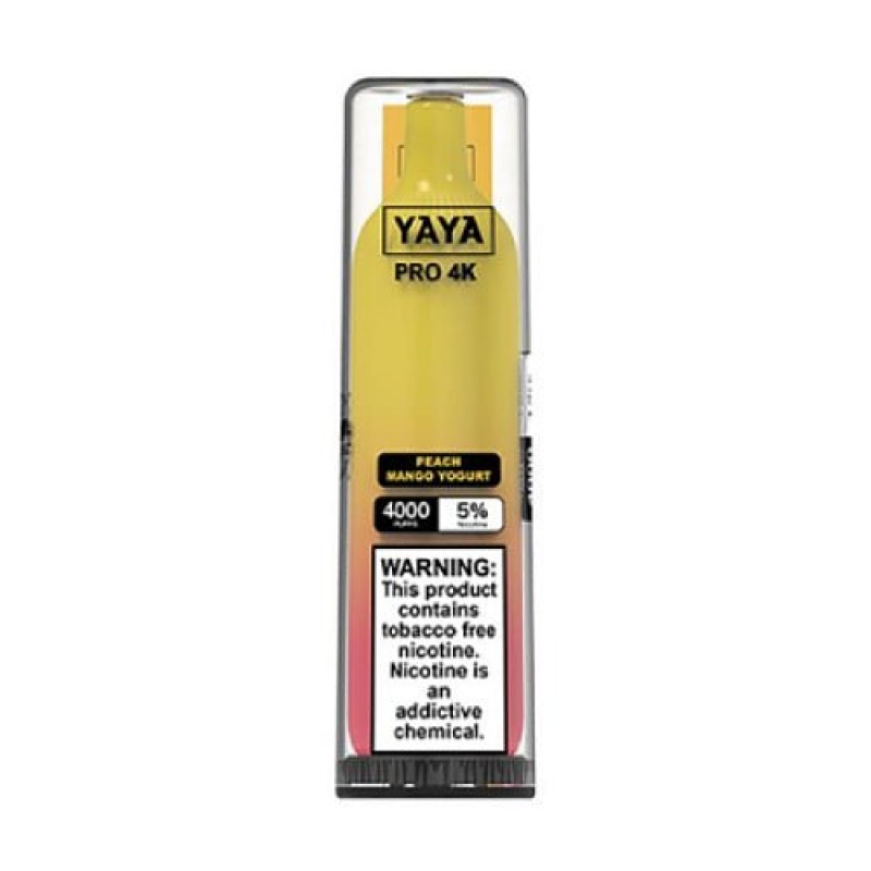 YAYA Pro 4K NTN Peach Mango Yogurt Disposable Vape Pen