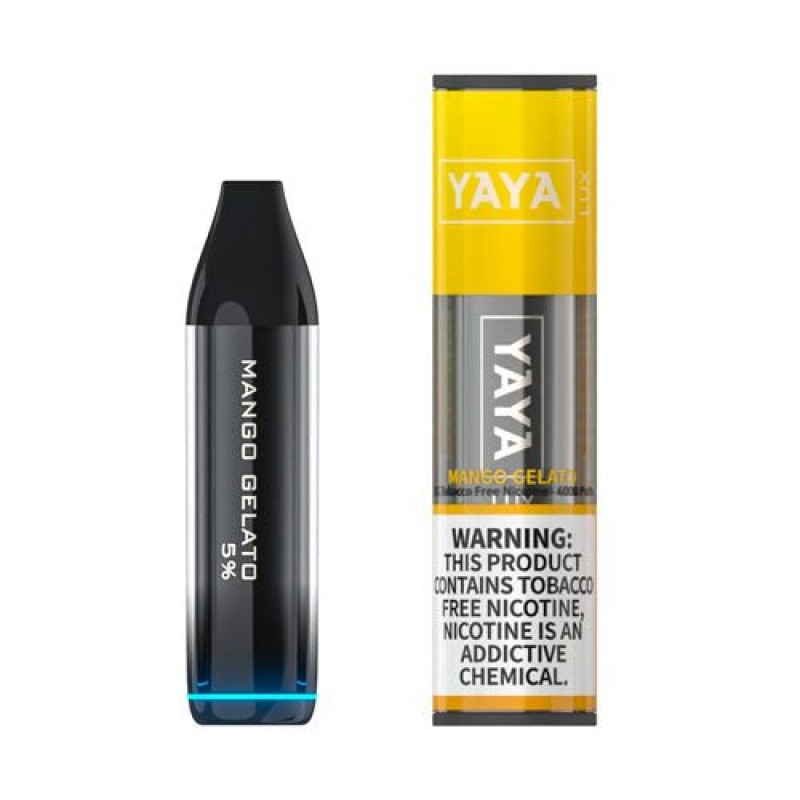 YAYA LUX 4000 NTN Mango Gelato Disposable Vape Pen