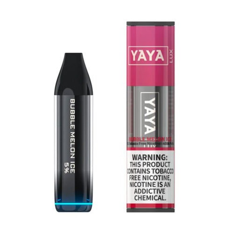 YAYA LUX 4000 NTN Bubble Melon Ice Disposable Vape Pen