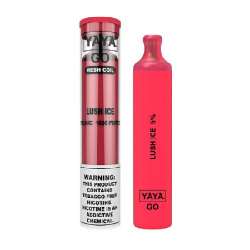 YAYA Go 1600 NTN Lush Ice Disposable Vape Pen