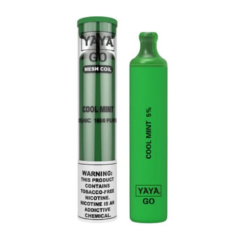 YAYA Go 1600 NTN Cool Mint Disposable Vape Pen