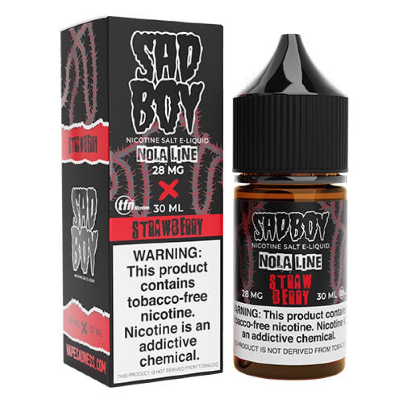 Sadboy Tobacco-Free SALTS Nola Line - Strawberry