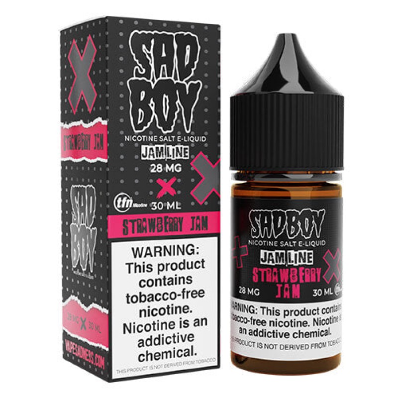 Sadboy Tobacco-Free SALTS Jam Line - Strawberry