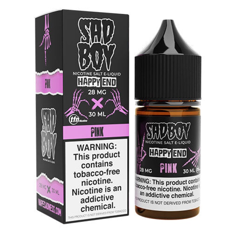 Sadboy Tobacco-Free SALTS Happy End Line - Pink