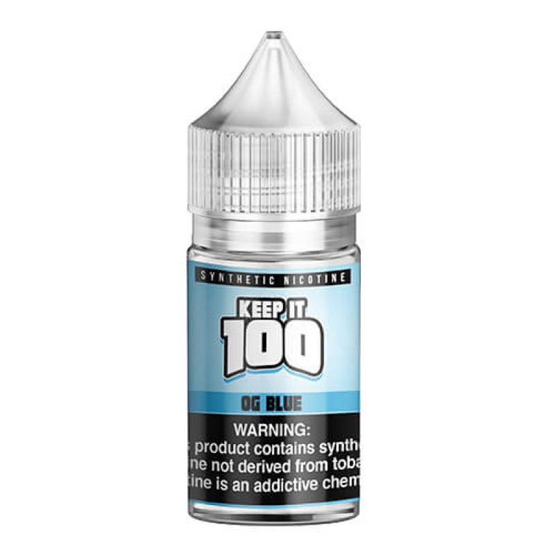 Keep It 100 Synthetic E-juice Salts - Blue
