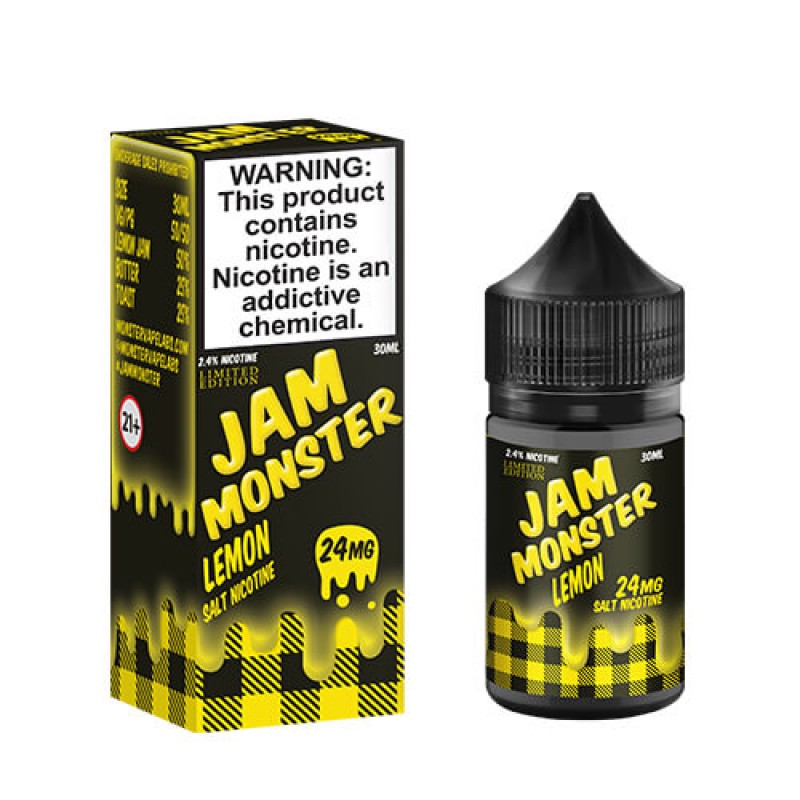 Jam Monster Salt - Lemon (Limited Edition)