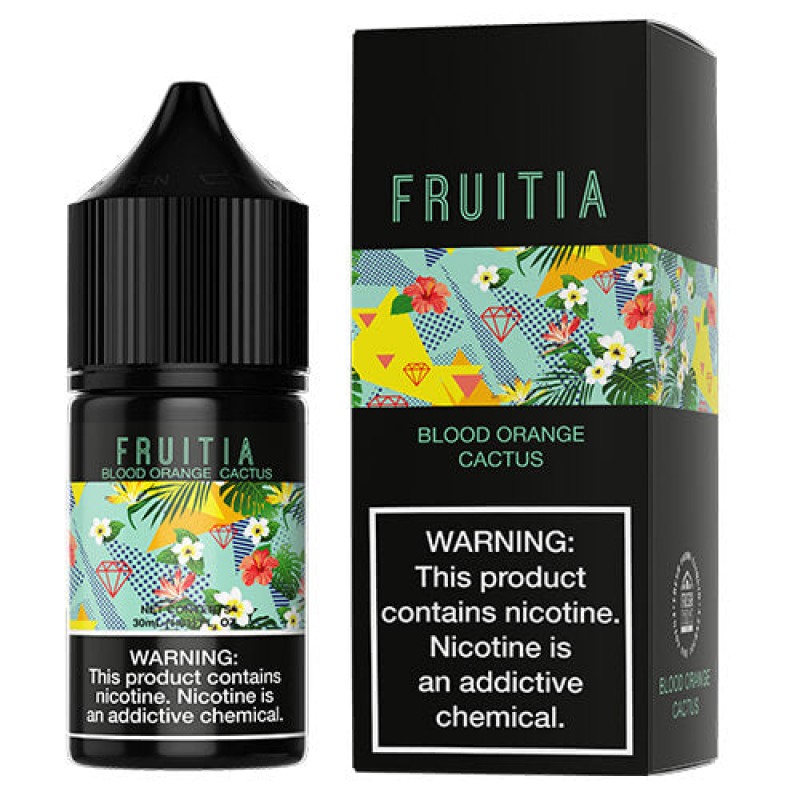 Fruitia eJuIce Synthetic Salts - Blood Orange Cactus Cooler