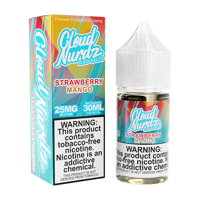 Clouds Nurdz Salt TFN - Strawberry Mango ICED