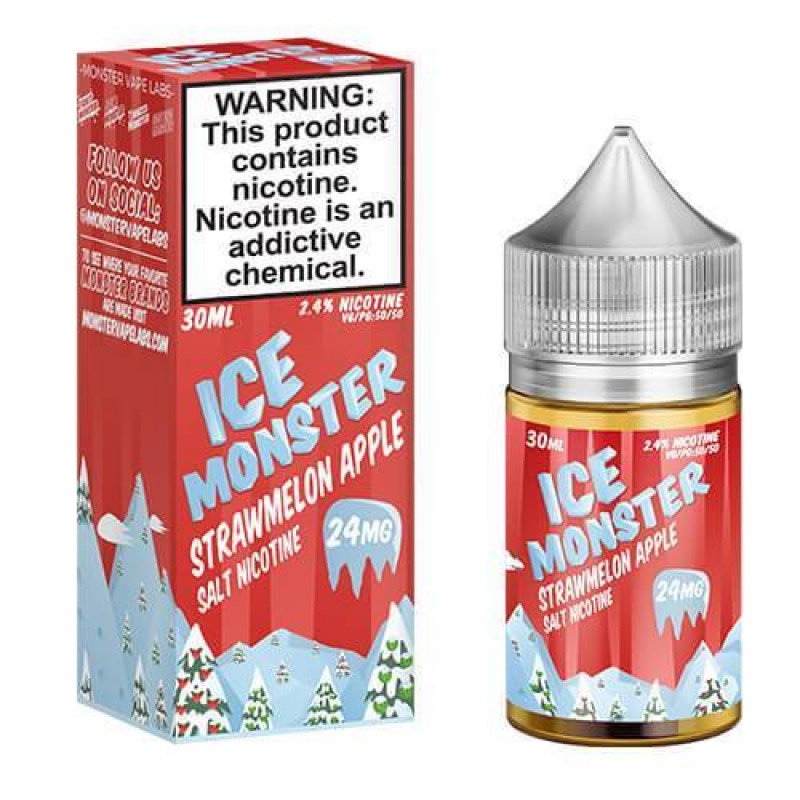 Ice Monster Synthetic Salt - Strawmelon Apple Ice