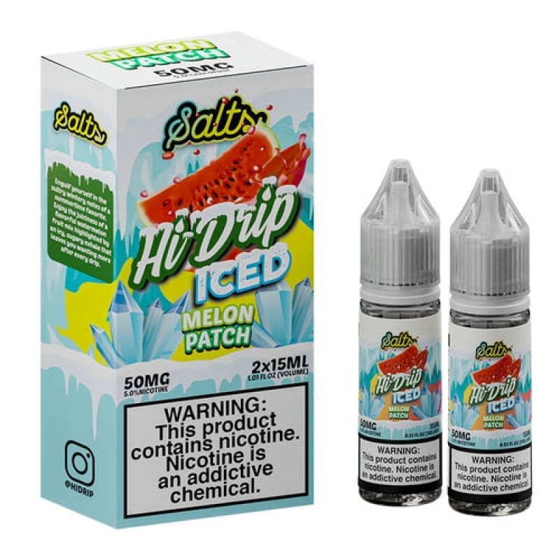 Hi-Drip Salt Twin Pack - Iced Melon Patch Salt