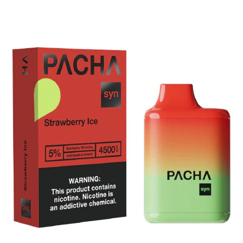 Pachamama Disposable - 4500 - Strawberry ice