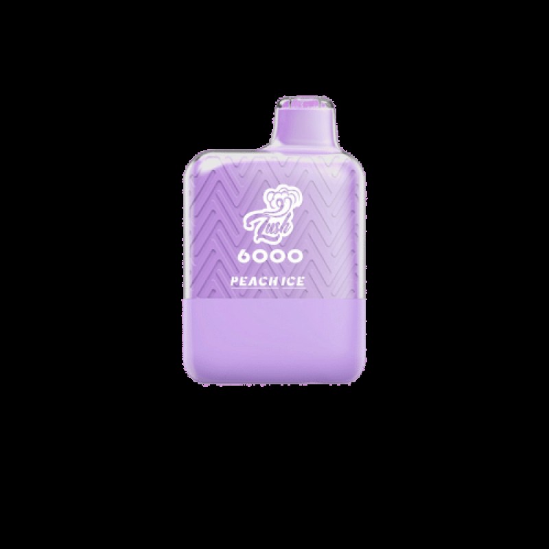 Lush 6000 Alien - Disposable Vape Device - Peach Ice