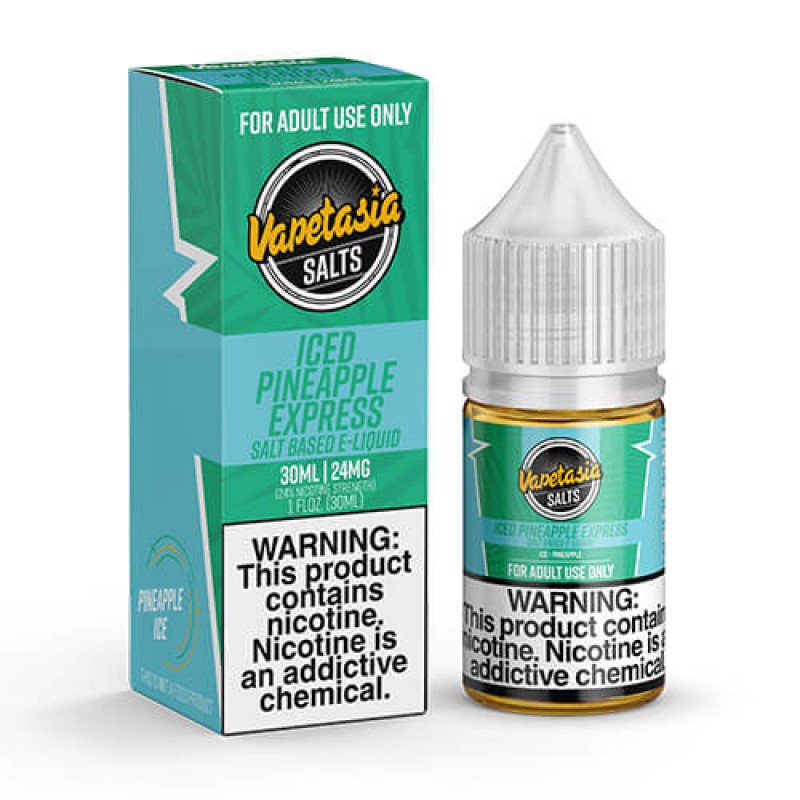 Vapetasia eJuice Iced Salts - Pineapple Express