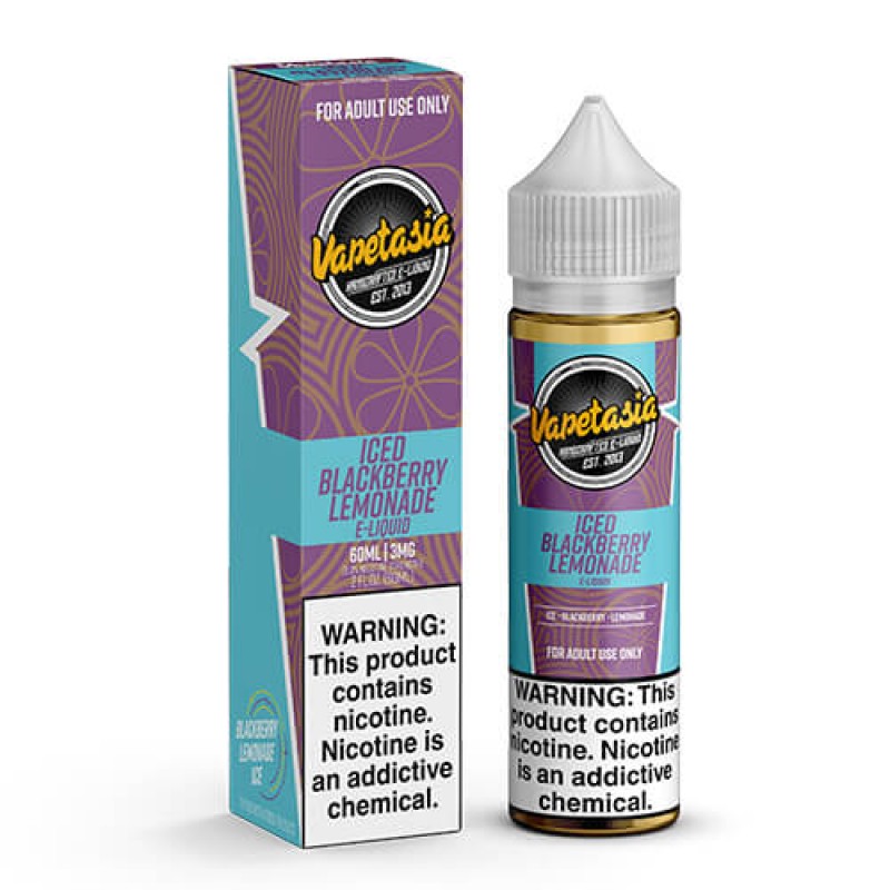 Vapetasia eJuIce Iced - Blackberry Lemonade