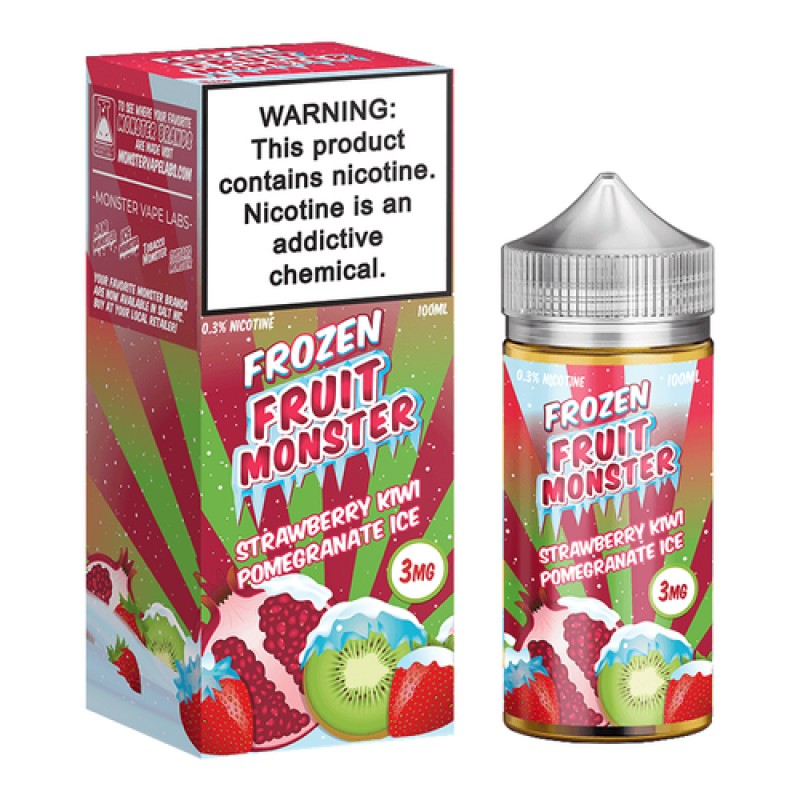 Frozen Fruit Monster NTN - Strawberry Kiwi Pomegranate Ice