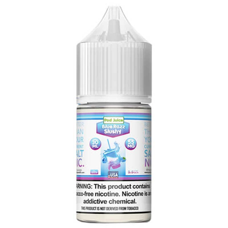 Pod Juice Tobacco-Free Salts - Blue Razz Slushy