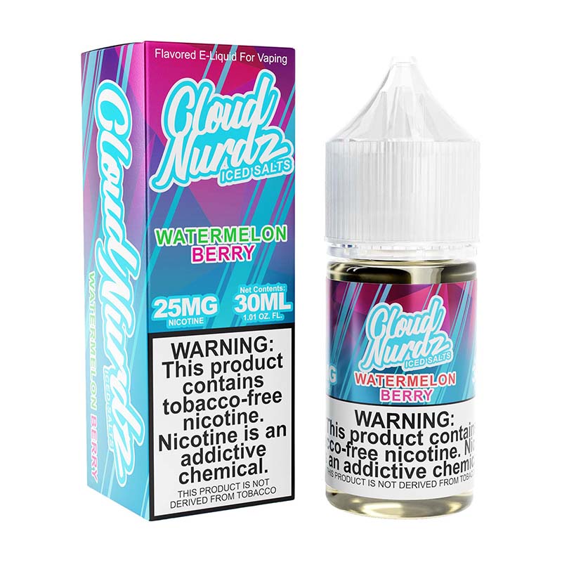 Clouds Nurdz Salt TFN - Watermelon Berry ICED