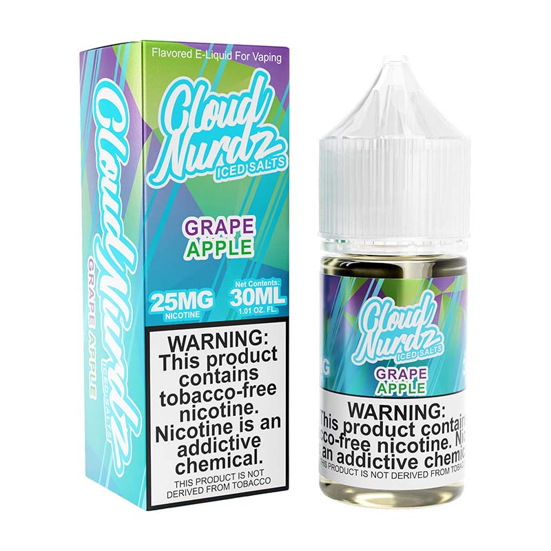 Clouds Nurdz Salt TFN - Grape Apple ICED