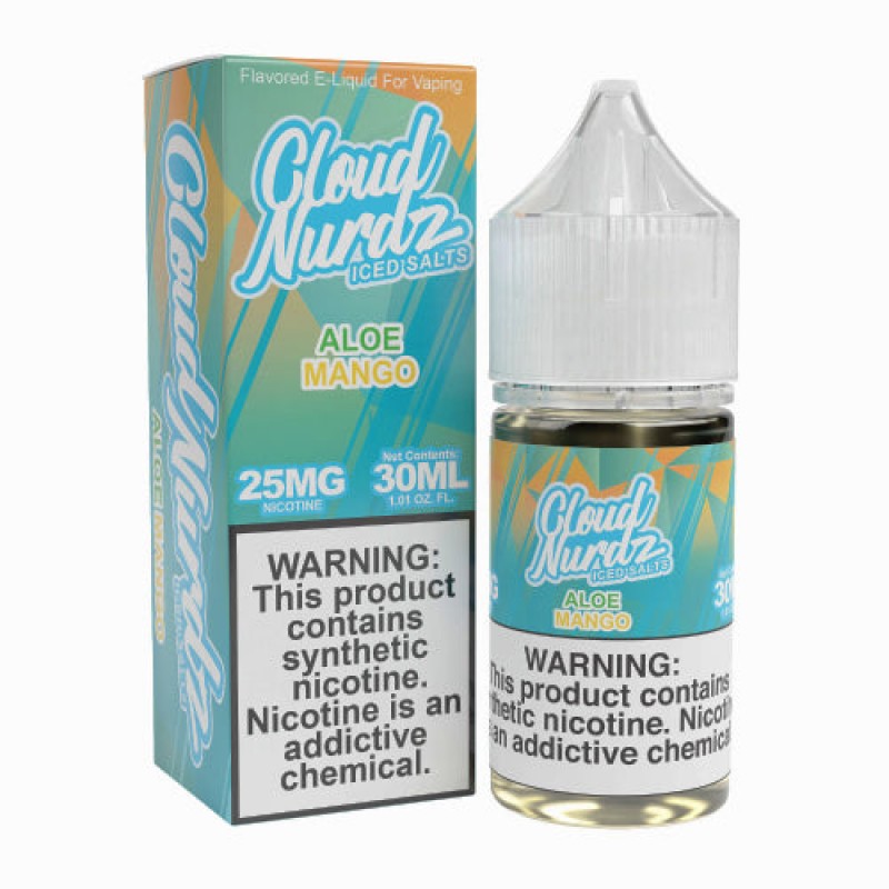 Cloud Nurdz Salts - Aloe Mango Iced