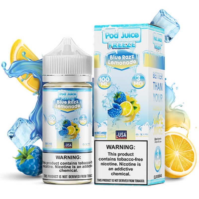 Pod Juice Synthetic - Blue Razz Lemonade Freeze