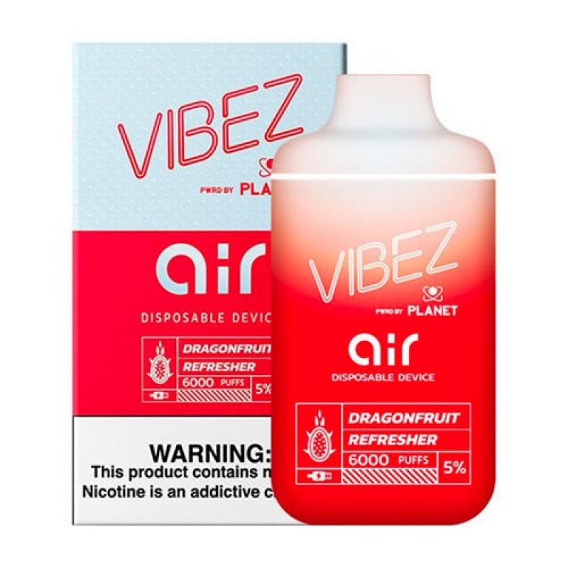 Vibez Air 6K Dragonfruit Refresher Disposable Vape Pen