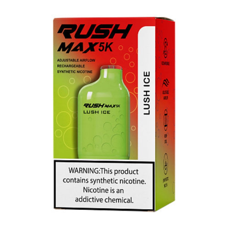 Rush Max 5K Disposable  - Lush Ice