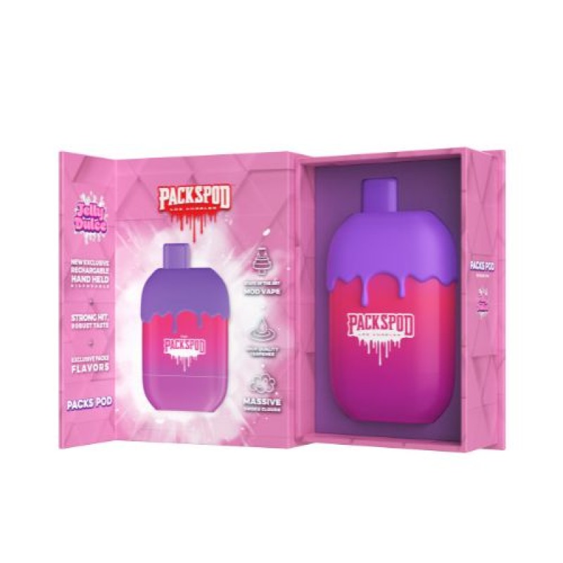 Packwood Packspod 5000 - Disposable Vape Device - Jelly Dulce
