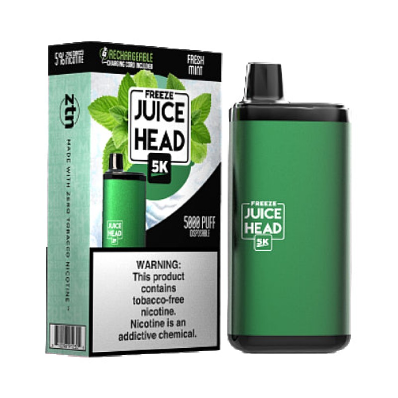 Juice Head 5000 Disposable - Fresh Mint Freeze