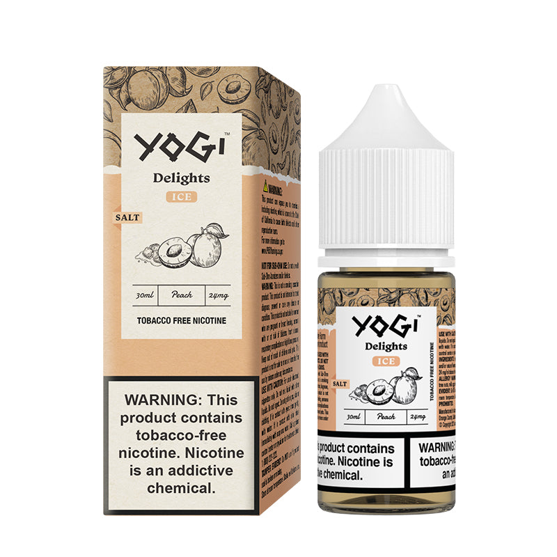 Yogi Delights Synthetic Salt - Peach Ice