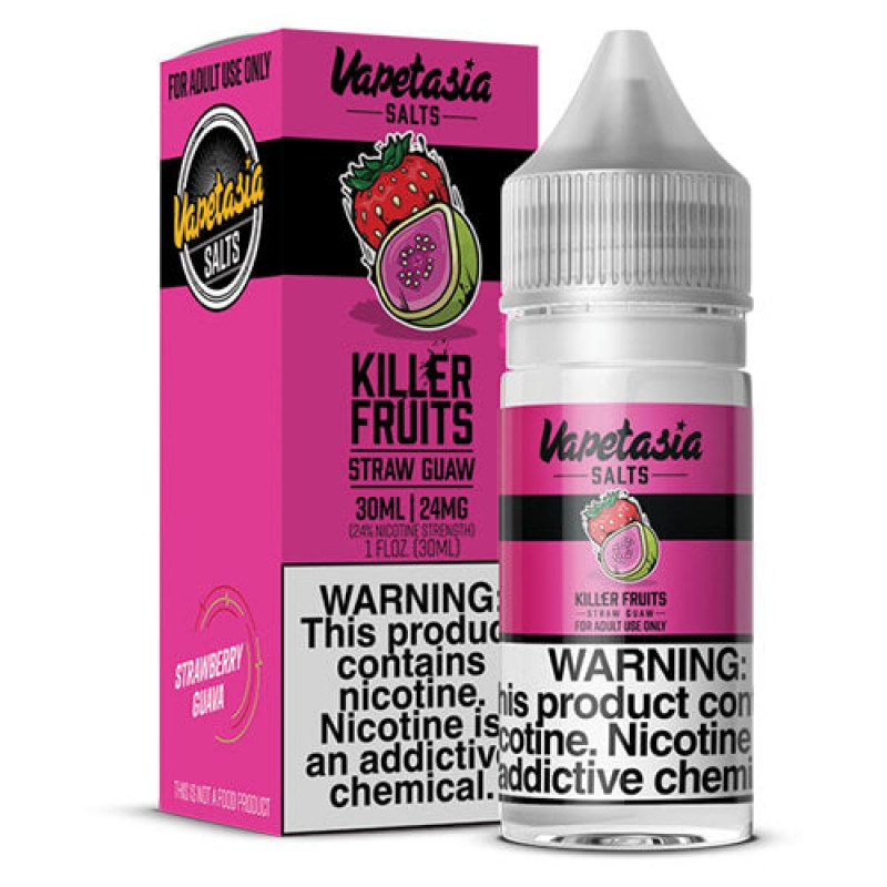 Vapetasia Killer Fruits NTN Salts - Straw Guaw