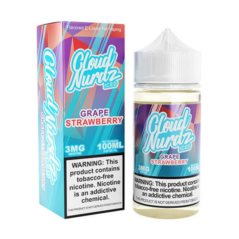 Cloud Nurdz TFN - Grape Strawberry Iced