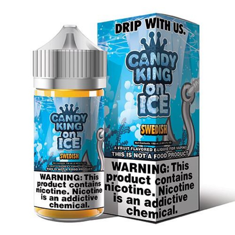 Candy King On Ice eJuice Synthetic - Swedish On Ice