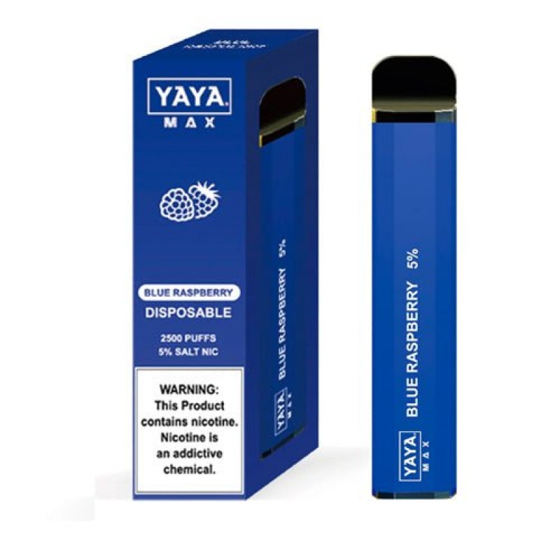 YAYA MAX 2500 NTN Blue Raspberry Disposable Vape Pen
